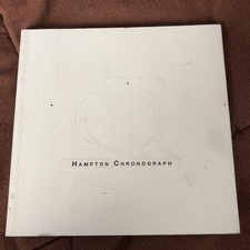 GARANZIA MANUALE PER OROLOGIO BAUME MERCIER,CHRONOGRAPH HAMPTON  NO CARD
