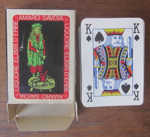 Amaro savoia mazzo carte poker - amaro,