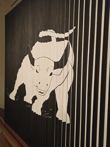 Quadro dipinto toro wall