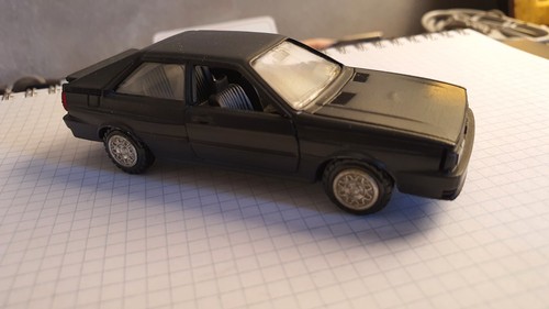 Modellino audi quattro - audi, scala