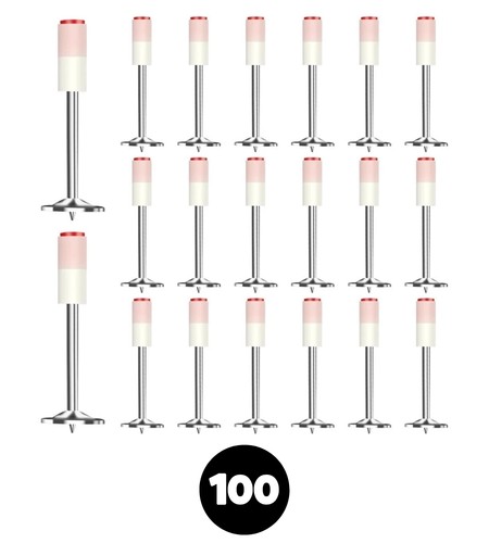100pz chiodi per - 100pz, pistola