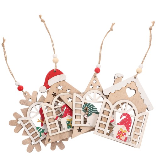 4pz ciondoli albero - albero, natale