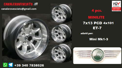 Cerchi lega minilite - , 13