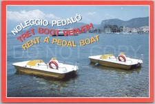 Postcard Bardolino Pedal Boats