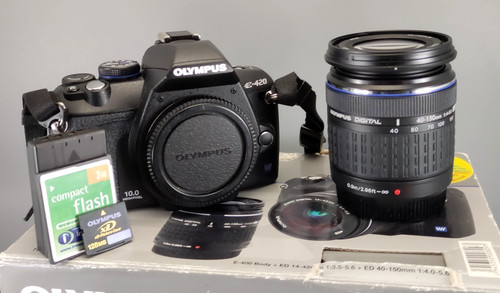 Olympus 420 fotocamera - olympus, e-420