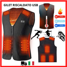 gilet riscaldato USB