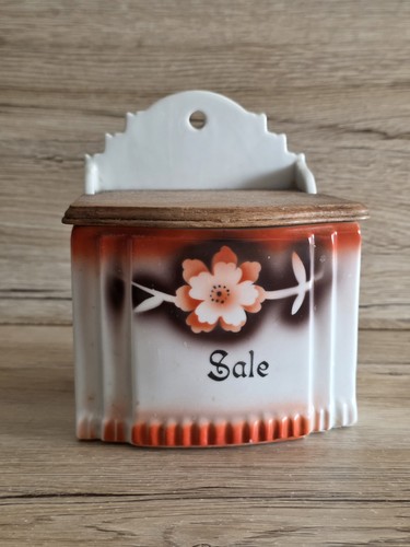 Vecchio porta sale vintage - sale,