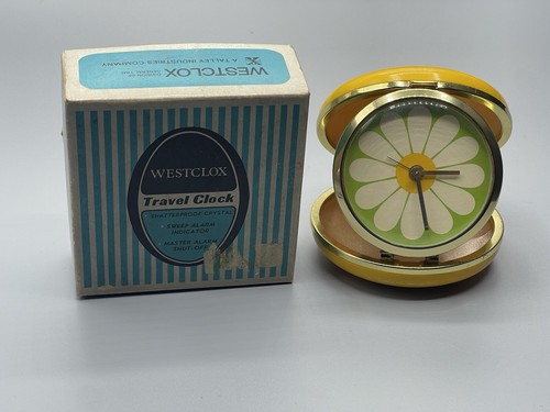 Westclox travelclock petal - travelclock,