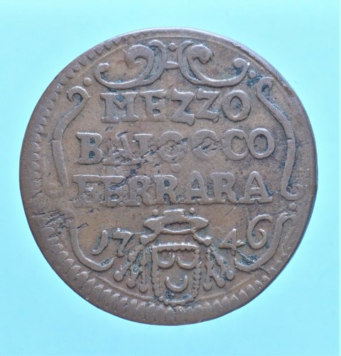 Benedetto xiv baiocco 1746 - benedetto, 1/2