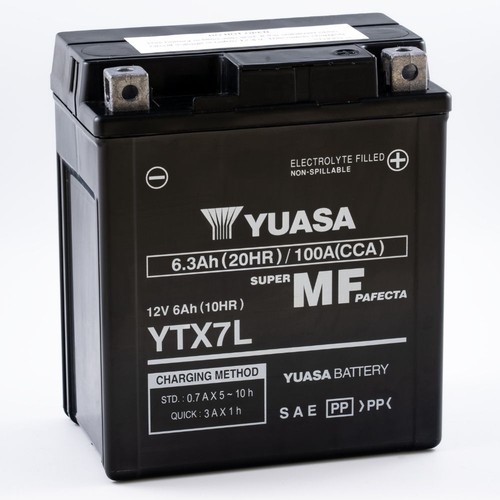 Yuasa ytx7l batteria - yuasa, ytx7l-bs