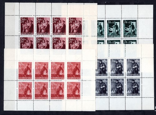 Croazia ww2 1945 serie - ww2,