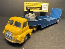 1959-63 Corgi Major Toys 1100 BIG BEDFORD CARRIMORE CARICATORE BASSO - Blu/Giallo
