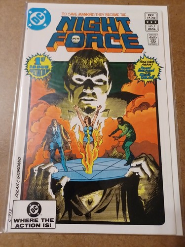 Night force fumetto dc - night,