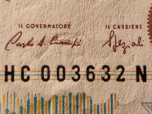 Italia rarissima banconota - rarissima,