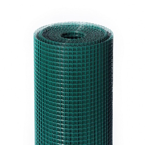Rete zincata plastificata per - rete,