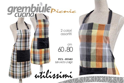 Grembiule cucina picnic tasca