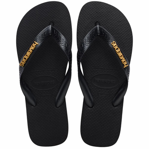 Havaianas top logo - logo, metallic