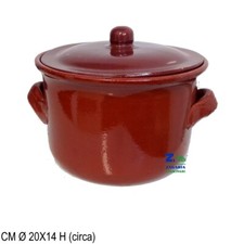 PENTOLA CILINDRICA CERAMICA