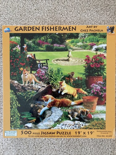 Sunsout jigsaw puzzle garden - sunsout, "garden