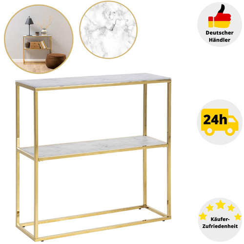Tavolo consolle credenza - , oro
