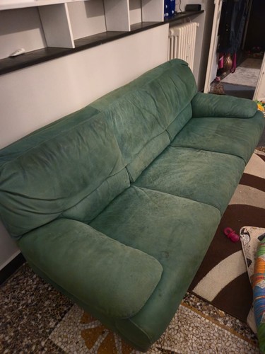 Divano pelle posti - pelle, 3