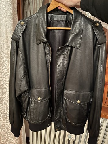 Giacca pelle vintage - giacca,