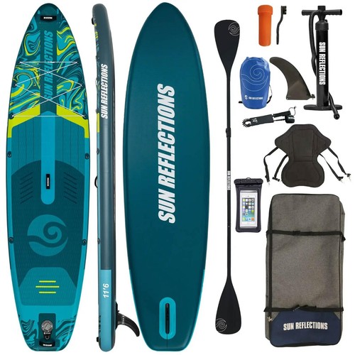 Sun reflections sup board - sun,