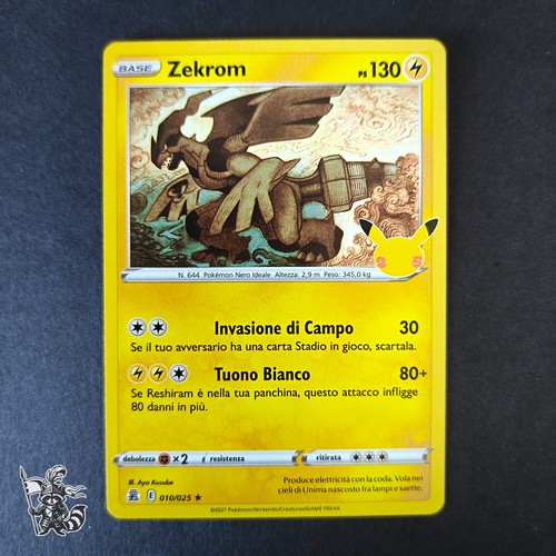 Pokemon zekrom 010 - pokemon, 010/025