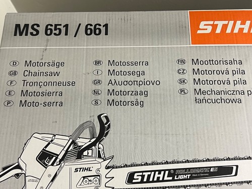 Stihl ms661 chainsaw powerhead - stihl,