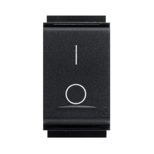 Interruttore bipolare nero 16a - bipolare,
