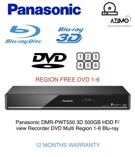 Panasonic dmr pwt550 - panasonic, 3d