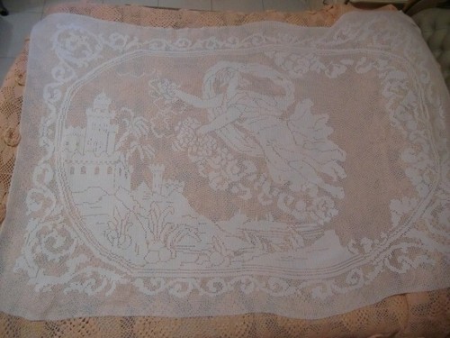 Quadro uncinetto fatto a - quadro, ad