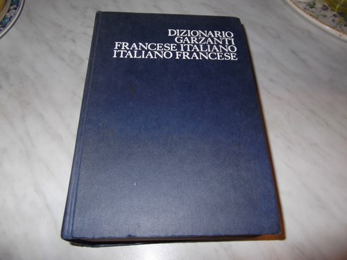 Dizionario garzanti francese - dizionario,