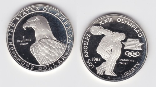 Moneta argento dollaro usa - moneta,