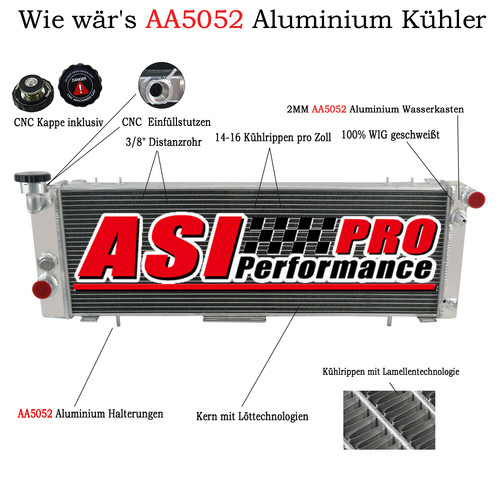 Radiatore alluminio per - in,