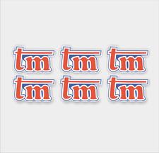 6x Motore TM Kart Autoadesivo