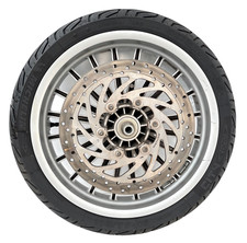 RUOTA ANTERIORE PIAGGIO BEVERLY 300 (M692M)(2010-2016) CERCHIO+GOMMA 110/70 R16