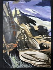 el greco disegno e quadro su