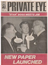Private eye magazine issue - private,