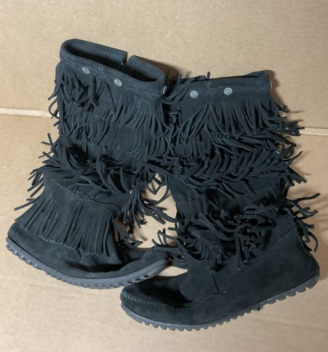 Stivali donna minnetonka 1659 - minnetonka,