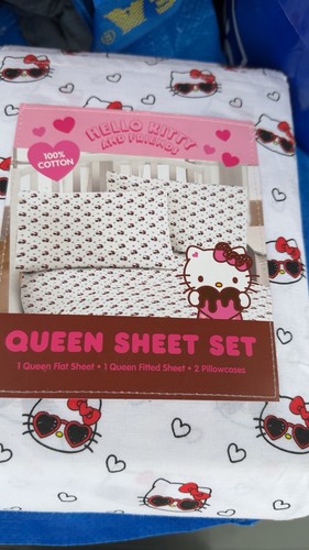 Set lenzuola hello kitty queen - set,