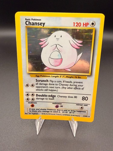 Chansey base set 102 nm - base,