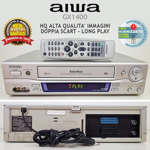 Videoregistratore vhs aiwa - vhs,