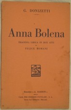 GAETANO DONIZETTI ANNA BOLENA