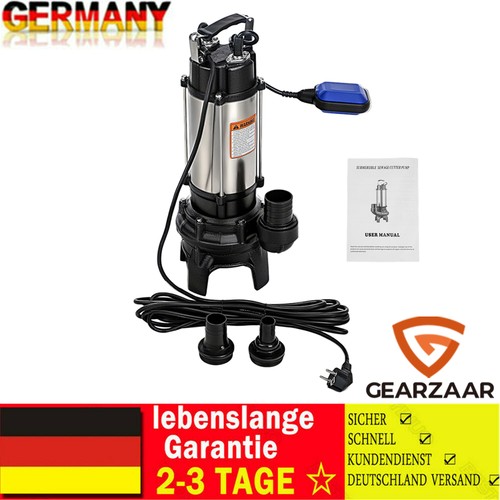 Pompa fecale 1500w - pompa,
