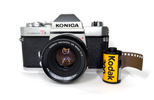 Konica Autoreflex T3 + Hexanon