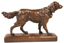 Scultura cane setter inglese
