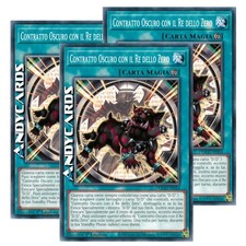 CONTRATTO OSCURO CON IL RE DELLO ZERO 3x • Comune • DOOD IT054 • 1Ed • Yugioh!
