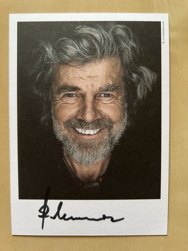 Reinhold messner cartolina - reinhold,