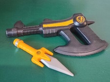 Set armi giocattolo Mighty Morphin Power Rangers Zyuranger BANDAI vintage raro